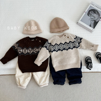 冬季中性款洋气百搭毛衣