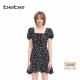 短袖 碎花印花连衣裙250027 bebe夏季 系列女士薄款 经典 延续