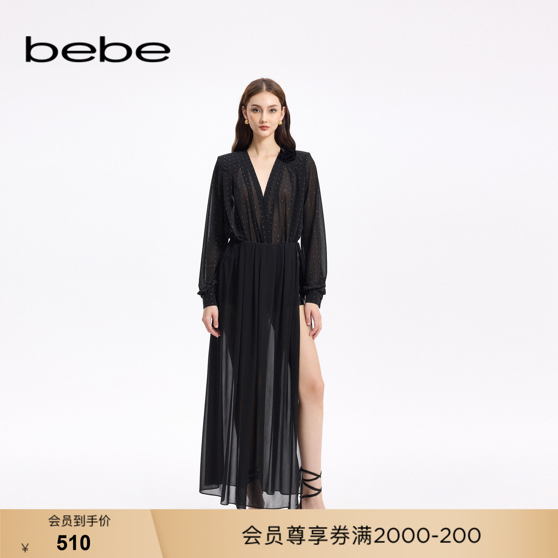 bebe秋季新款短裤设计半身裙图片