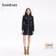 bebe秋季 女士牛仔版 型微闪花纱半身裙320207