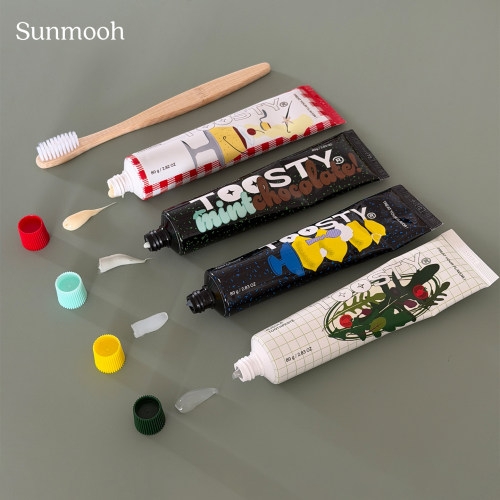 【Sunmooh】甜点牙膏TOOSTY去口臭预防蛀牙美白薄荷巧克力冰淇淋