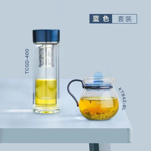 玻璃杯带茶漏泡茶膳魔师