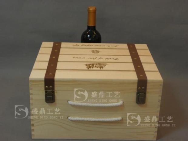 实木六支红酒木盒红酒盒子葡萄酒包装盒礼盒6只装木制红酒箱定制
