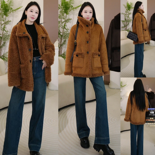 1280g加厚百搭外套X 幼羊羊羔绒皮毛外套 871 原2280