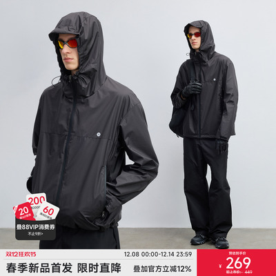 CHINISM赤尘机能连帽夹克男