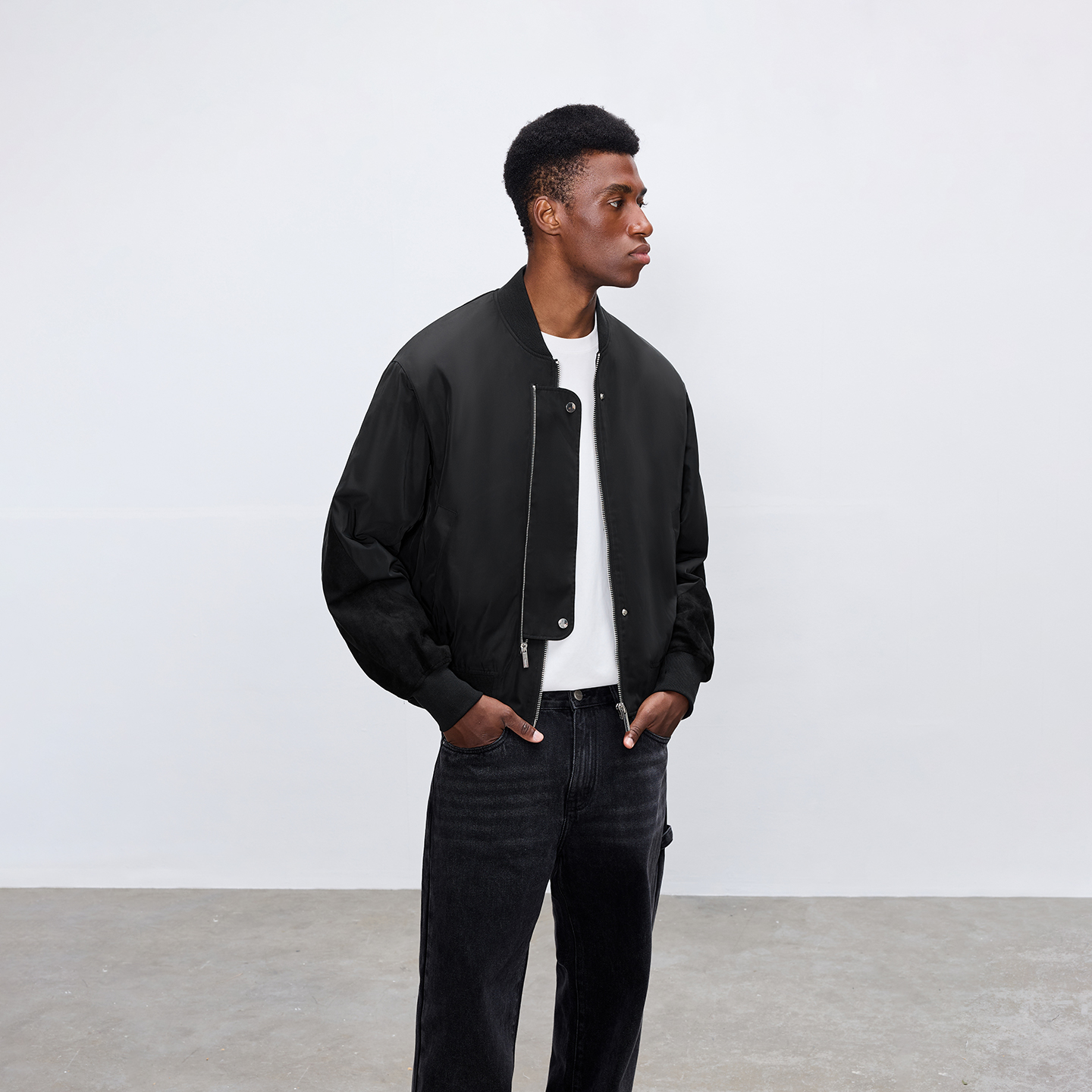 CHINISM赤尘夹棉MA1飞行夹克