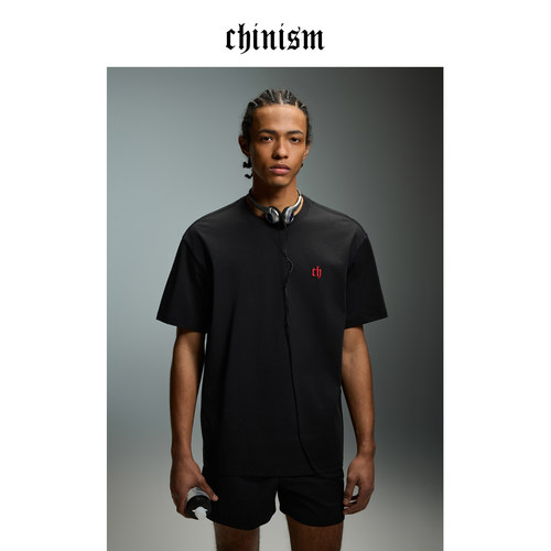 CHINISM凉感速干抑菌短袖T恤男