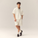 套装 休闲T恤夏季 男肌理感美式 复古直筒短裤 CH短袖 polo衫 CHINISM