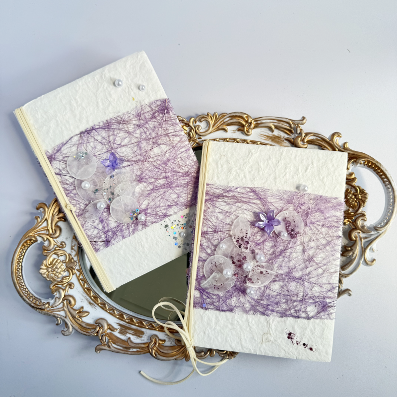 新款誓言卡珍珠贝母紫色高级质感