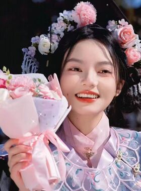 成品簪花大学生毕业拍照学士帽