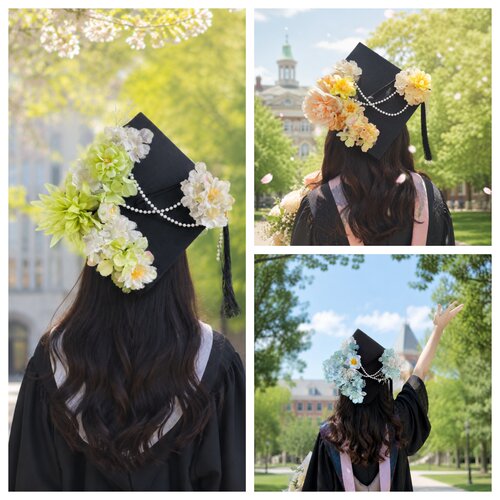 毕业照大学生硕士帽送女友送闺蜜