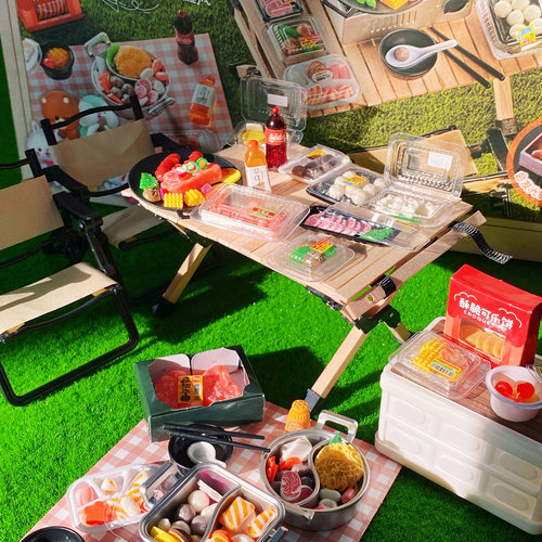 露营场景微缩diy模型