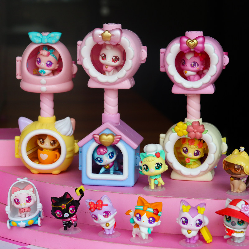 愿望喵喵玩具许愿猫漂亮爱意轻松语音公仔女孩子儿童玩偶生日礼物