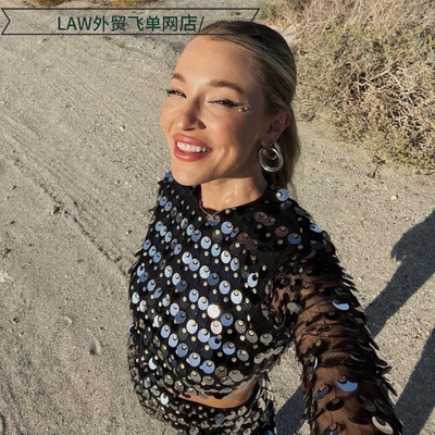 SexysequincamisoledeepV-topbal