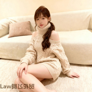 sexy dress美式 floral strapless 复古辣妹高领 print Flattering