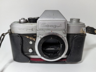 抵账复古装 1二手胶卷单反坏 饰摆件 报废相机海鸥Seagull