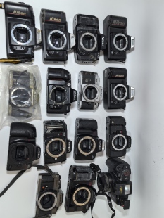 报废相机二手135胶卷单反尼康卡口美能达奥林巴斯坏 饰 复古装