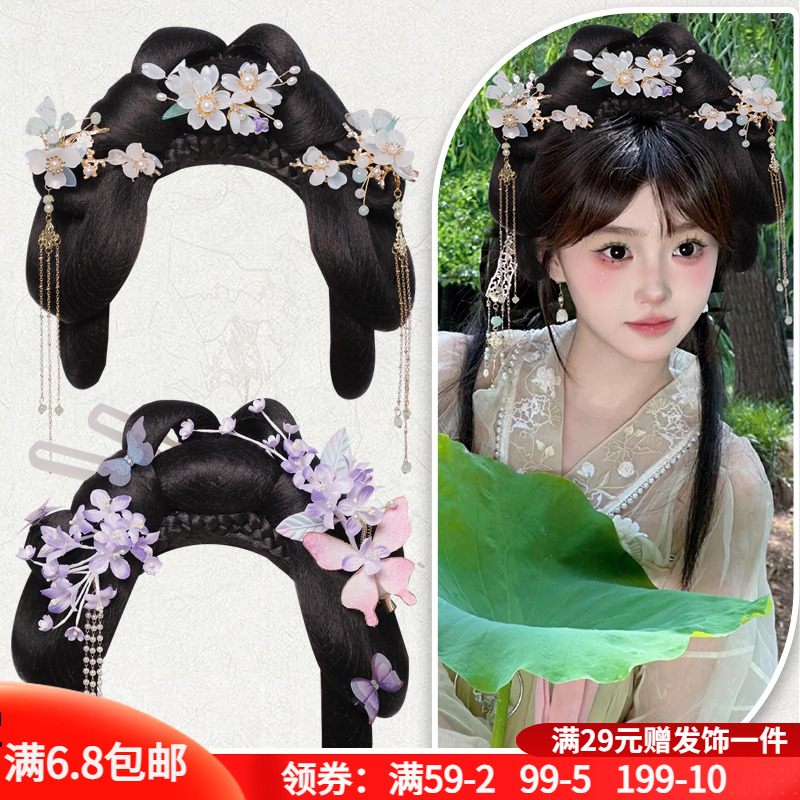 古风发髻饰品组合仙气