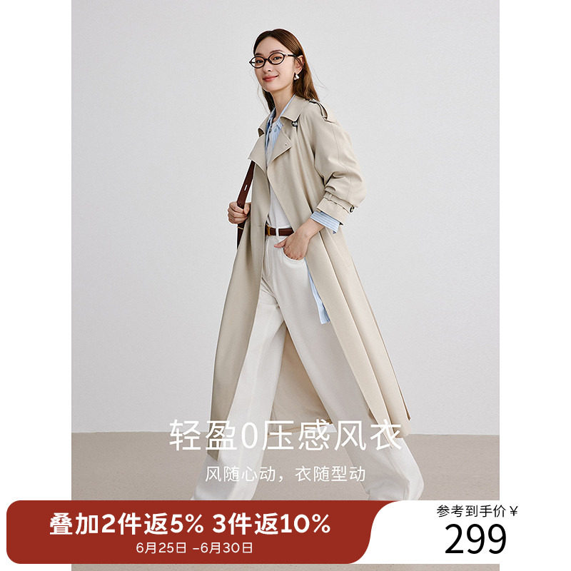 衣香丽影高级感风衣女中长款2025秋装新款今年流行英伦风爆款外套