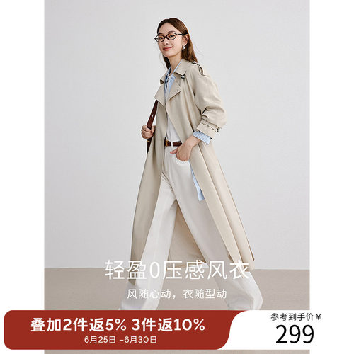衣香丽影高级感风衣女中长款2025秋装新款今年流行英伦风爆款外套