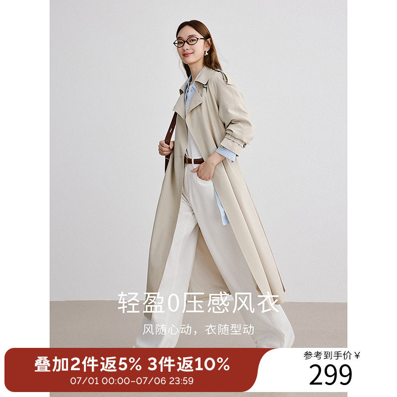 衣香丽影高级感风衣女中长款2025秋装新款今年流行英伦风爆款外套