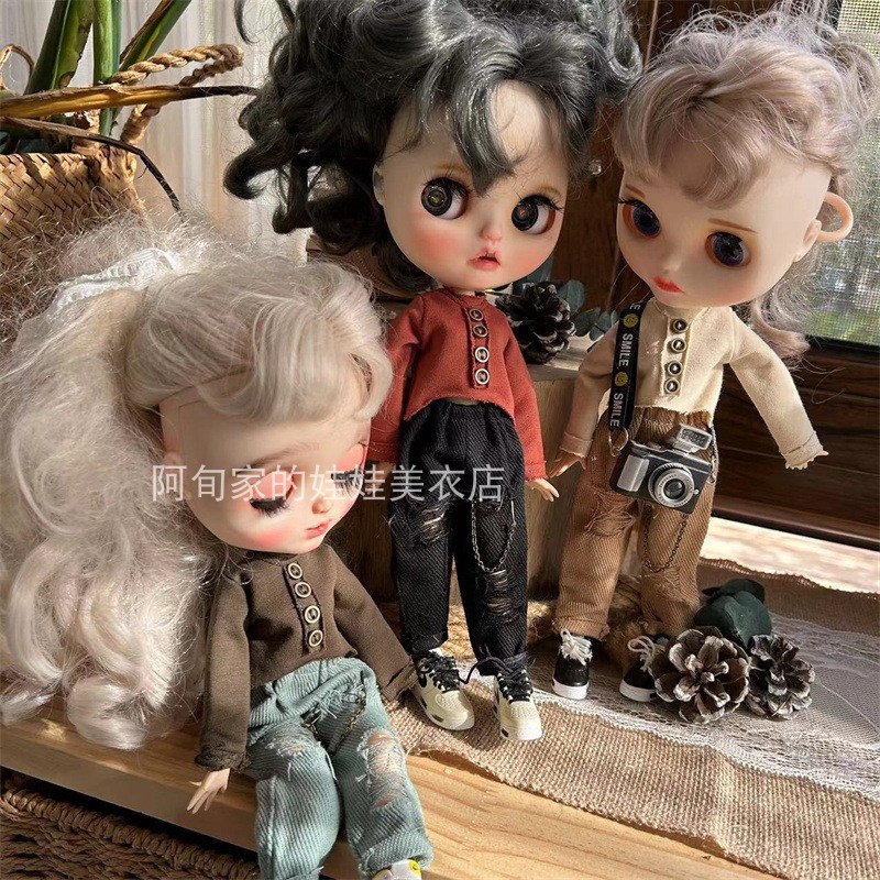blythe小布娃娃衣服ob22娃衣ob24