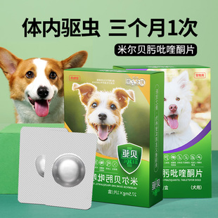 狗狗体内外驱虫药比熊金毛柯基宠物大中小型犬专用打虫吡喹酮片