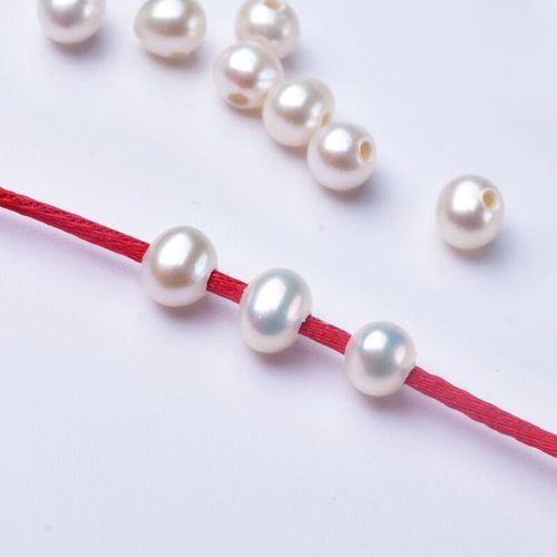 淡水珍珠手工材料DIY项链手链女