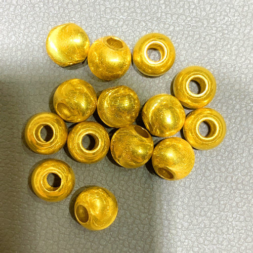 隔珠au750路路通手链女款18k金