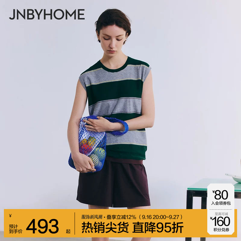 JNBYHOME25新品圆领背心T恤图片