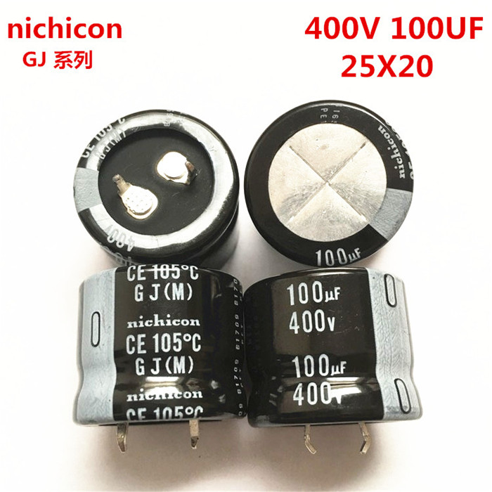 400V100UF 25X20 日本尼吉康nichicon 100UF 400V 25*20 GJ 105度