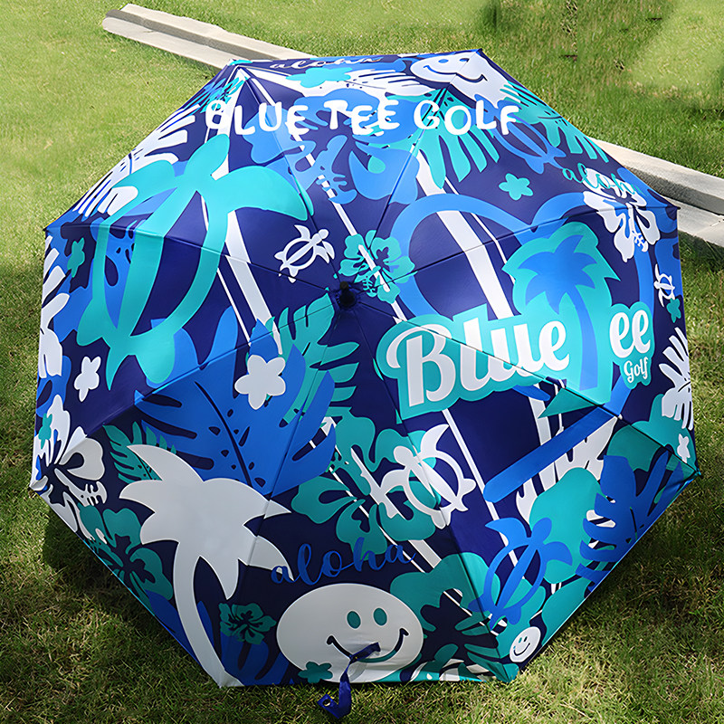 韩国进口bluetee golf防晒遮阳伞户外高尔夫打球晴雨两用碳纤维伞