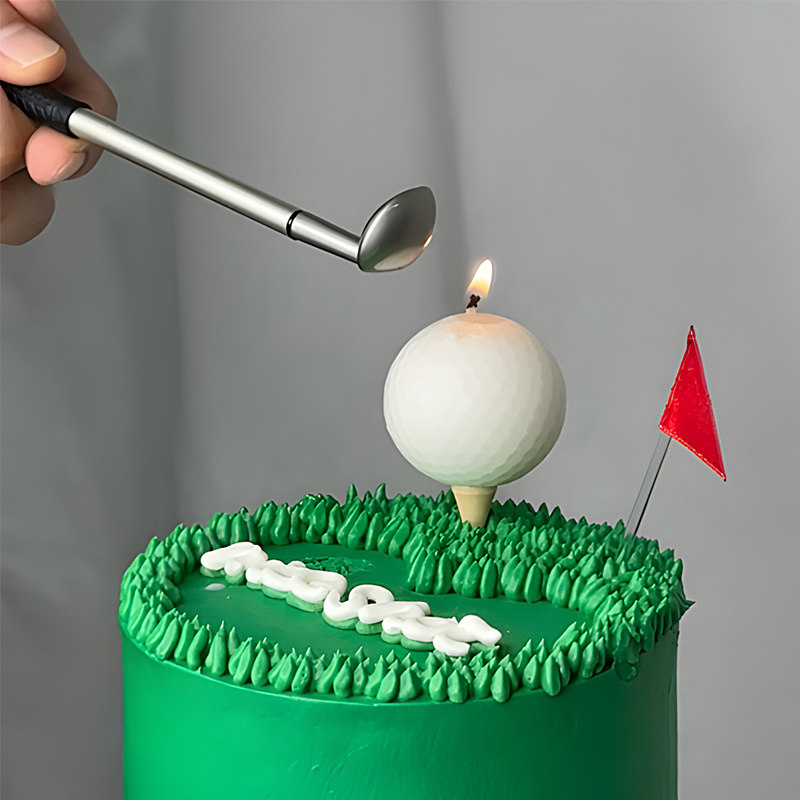 高尔夫创意主题模型球生日蜡烛球杆棒网红休闲高级golf节日蜡烛