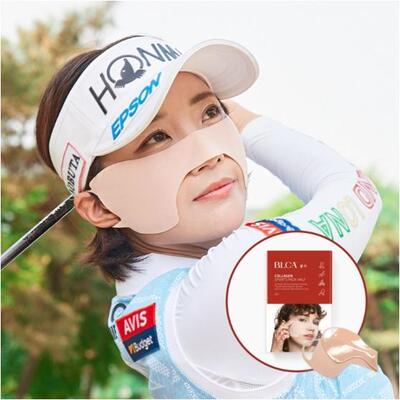 高尔夫韩国进口防晒半脸贴