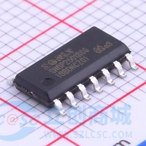 SN8P2501BSG 贴片SOP-14 8位微控制器 全新原装现货