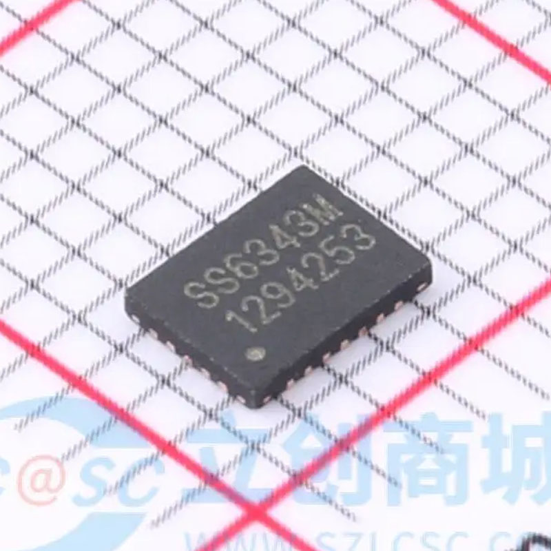 原装正品 SS6343M 率能16V2A三相直流无刷电机驱动 QFN3x4-24L