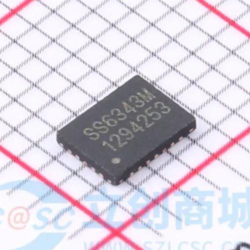 原装正品 SS6343M 率能16V2A三相直流无刷电机驱动 QFN3x4-24L