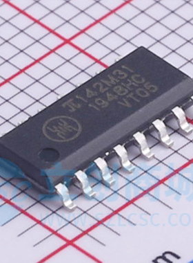 原装正品 π142M31 SOIC-16 增强型ESD 10Mbps四通道数字隔离器