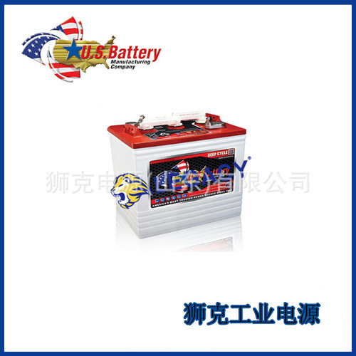 美国US蓄电池US250XC2深循环铅酸6V260AH升降平台高尔夫球车用
