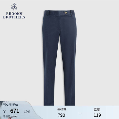 女士休闲长裤布克兄弟通勤