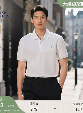 [Supima棉]Brooks Brothers/布克兄弟男夏季新款彩羊刺绣polo衫