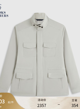 Brooks Brothers/布克兄弟男士26春夏新立领抽绳收腰户外运动夹克