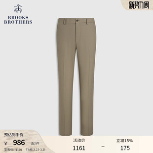 Brothers Brooks 布克兄弟男士 夏新款 长裤 泡泡纱休闲西装 防水