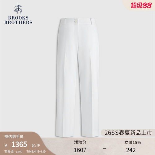 布克兄弟26女士挺阔长裤