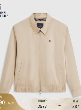 Brooks Brothers/布克兄弟男士26春夏新品翻领经典休闲简约夹克