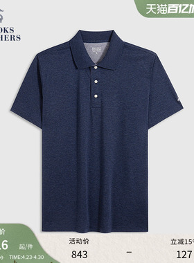 Brooks Brothers/布克兄弟[Supima棉]男士春夏新logo款短袖polo