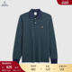 polo衫 Brooks 25秋冬新品 纯棉条纹金羊长袖 Brothers 布克兄弟男士