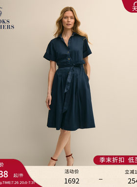 布克兄弟26女士衬衫连衣裙