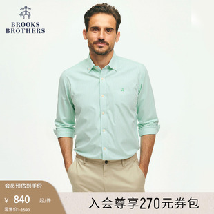 25春夏新款 牛津紡條紋襯衫 布克兄弟男士 Brothers 易打理 Brooks