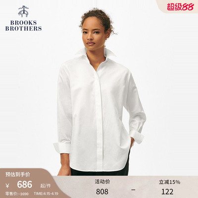布克兄弟女士supima棉衬衫